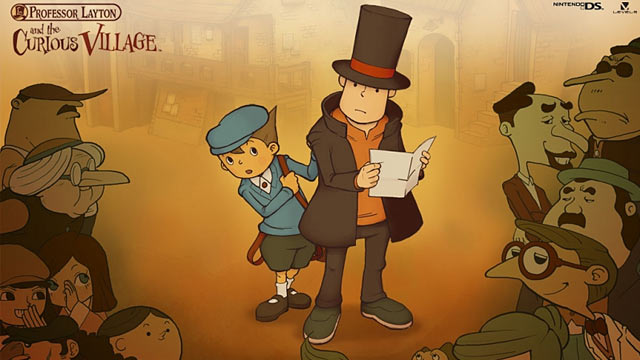 Professor Layton and the Curious Village Art