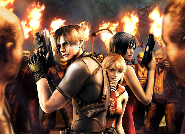 Resident Evil 4 Wii Edition Artwork With Kinect and Move both gaining new 