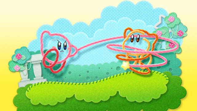 Kirby's Epic Yarn Artwork