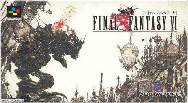 Final Fantasy VI Super Famicom Box Art
