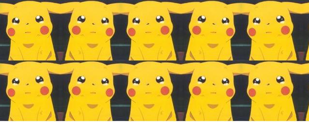 Crying Pikachu Collage Masthead