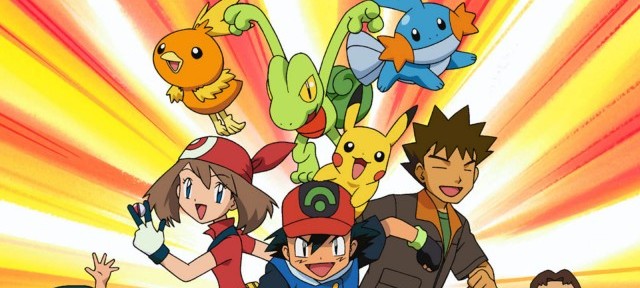 Pokémon anime Hoenn cast artwork