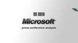 E3 2010: Microsoft Press Conference Analysis