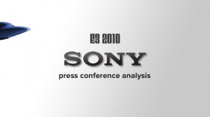 E3 2010: Sony Press Conference Analysis