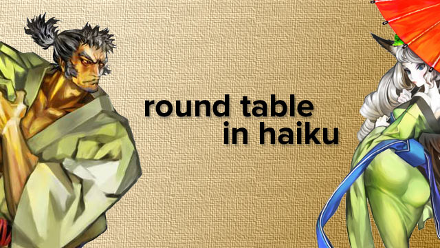 Round Table in Haiku