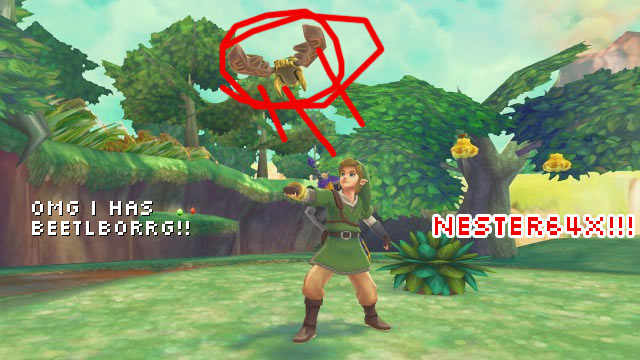 Nester64x: Zelda Beeeeetle!