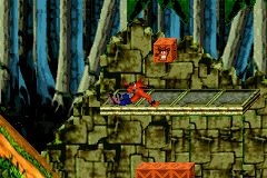 Crash Bandicoot: The Huge Adventure Screenshot