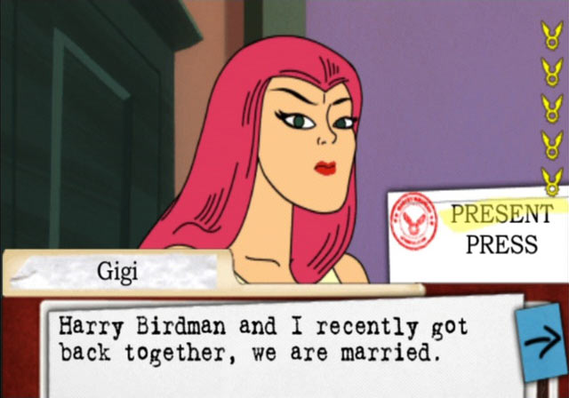 Harvey Birdman: Attorney at Law Screenshot