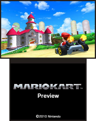 Mario Kart 3DS Screenshot