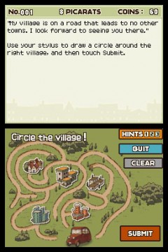Professor Layton and the Curious Village Screenshot