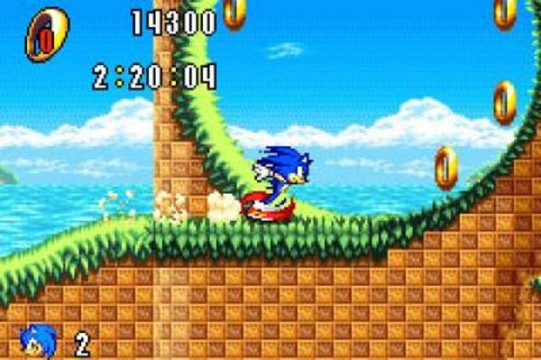 Sonic Advance Screenshot
