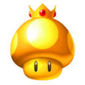 Mario Kart Wii Artwork - Golden Mushroom