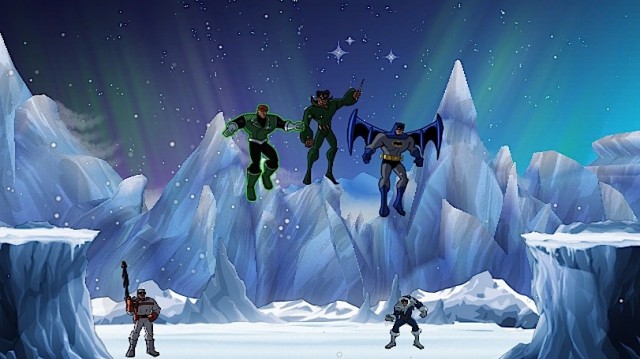 Batman: The Brave and The Bold Ice Flight