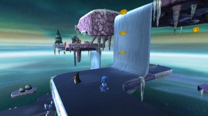Flip's Twisted World Ice Waterfall