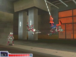 Spider-Man: Shattered Dimensions DS Web-slinging