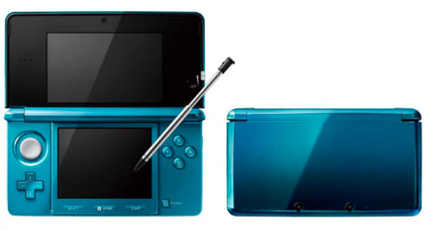 3DS Final Hardware: Aqua Blue