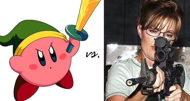 Kirby vs Palin