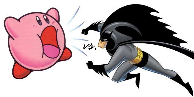 Kirby vs Batman (mirror)