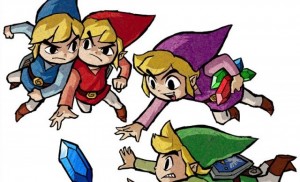 Four Swords Link rupee artwork