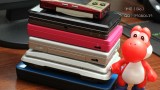 Size comparison with all of Nintendo's handhelds since Gameboy Micro