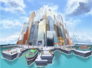 Pokémon Black & White Castellia City artwork