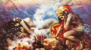 Leyenda de Los Volcanes by Jesus Helguera