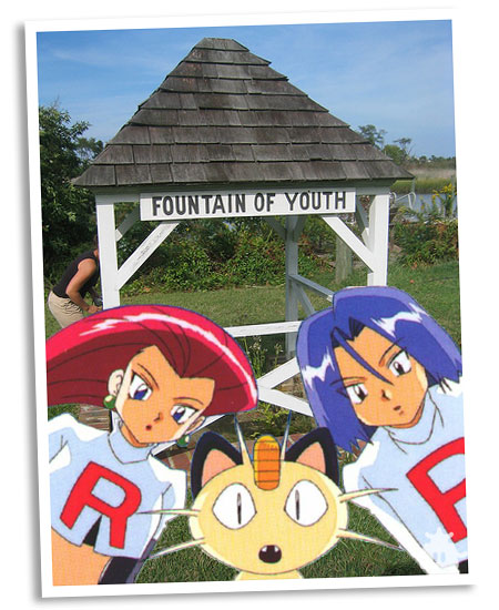 Team Rocket Tourism - Fountain of Youth