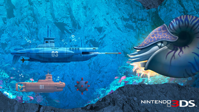 Steel Diver 3DS Artwork