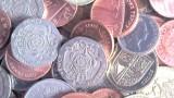 Masthead, pile of British coins