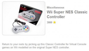 SNES Classic Controller for Wii