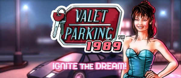 Valet Parking 1989 title screen