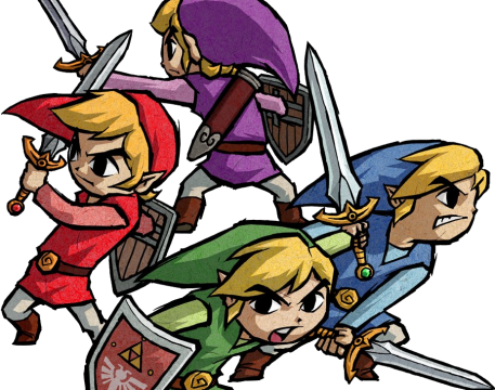 Four Links, Legend of Zelda: Four Swords artwork