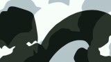 Team Rocket (Jessie and James) smoke silhouette, Pokémon anime screen