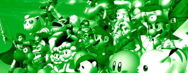 Smash Bros. masthead for Green Switch Palace