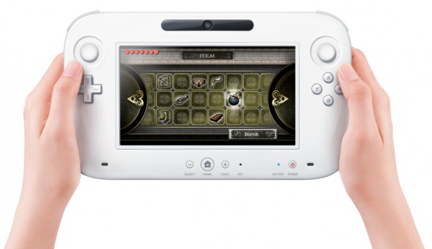 Wii U Controller (Zelda HD inventory screen)