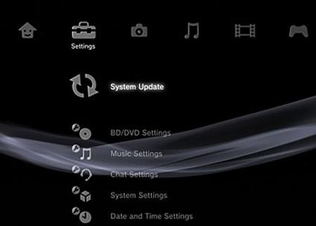 System Update PlayStation 3