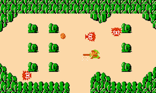 The Legend of Zelda, NES, screenshot