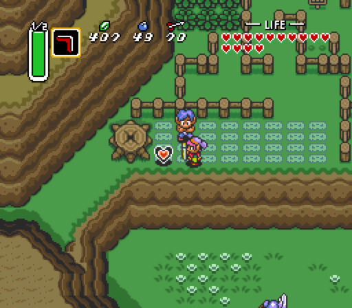 The Legend of Zelda: A Link to the Past Maze