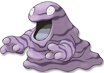 Grimer art, Pokémon FireRed LeafGreen