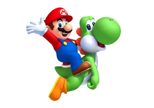 NSMBU Mario & Yoshi