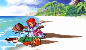 Zelda: Link’s Awakening – Link and Marin (Art)