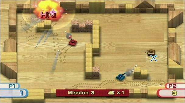 Tanks!, Wii Play screenshot