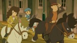 Professor Layton and the Miracle Mask art