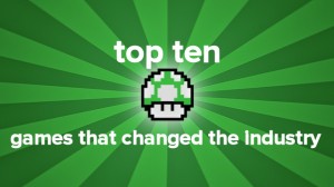 Top Ten Game Changers Masthead