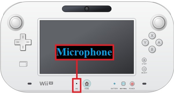 Wii U GamePad microphone