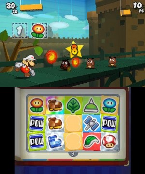 Paper Mario Sticker Star Combat Screenshot