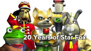 20 Years of Star Fox Characters Masthead