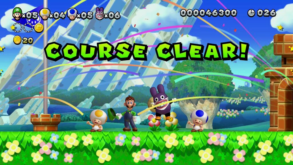 New Super Luigi U – 4 Player Screenshot
