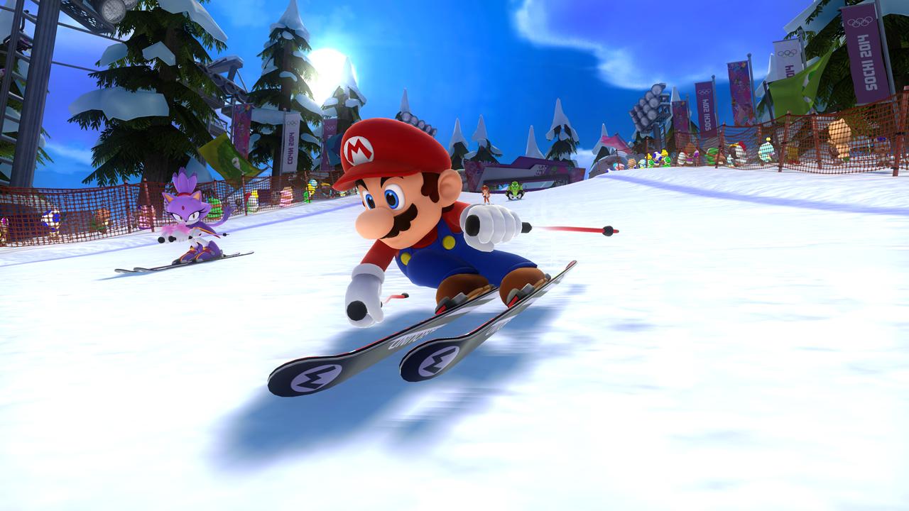 Mario & Sonic at the Sochi Winter Olympics 2014