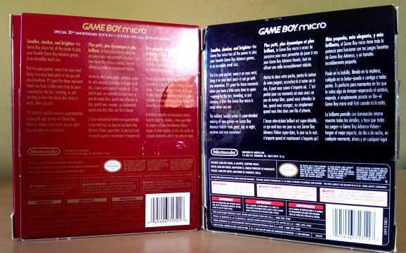 Game Boy Micro box-back.